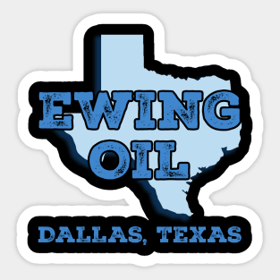 ewing-oil Sticker